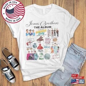 Retro Jonas Brothers The Eras Tour Shirt Joe Homage  T-Shirt